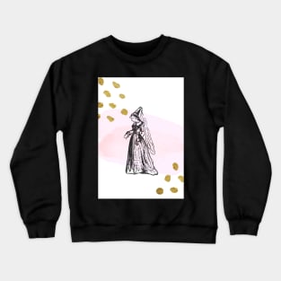 Pink and Gold Royalty Crewneck Sweatshirt